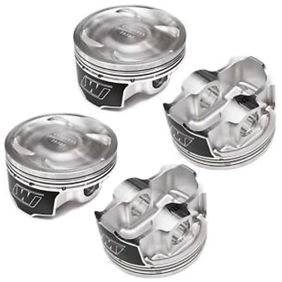 Wiseco Pistons for Nissan 240sx 2.4L KA24DE 89.5mm Bore 9.0:1 Comp K586M895AP - Image 1 of 1