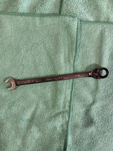 Snap-on Tools Reversible Ratcheting Combo Wrench SAE 7/16" SOXRR14 - Picture 1 of 9