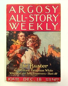 Argosy Part 3: Argosy All-Story Weekly Dec 18 1920 Vol. 128 #4 VG+ 4.5 - Picture 1 of 3