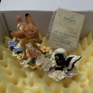 WDCC BAMBI, "HE CAN CALL ME A FLOWER IF HE WANTS TO" W/ Box And COA 9842/10000 - Picture 1 of 5