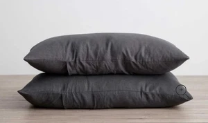 Brand New DWR Percale Pillowcases (Set of 2) - Standard - Stale Grey - Picture 1 of 6