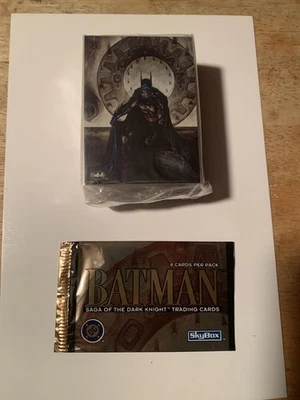 JUEGO COMPLETO DE 100 CARTAS SAGA OF THE DARK KNIGHT 1994 Y ENVOLTORIO COMO NUEVO Foto 1 de 4