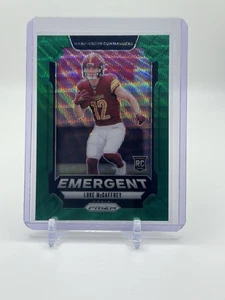 2024 Panini Prizm Luke McCaffrey Emergent Green Wave Prizm #14 Rookie RC Insert  - Picture 1 of 2