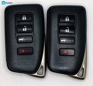 2x OEM Lexus RX350 RX450 Smartkey Keys Remotes HYQ14FBB - Foto 1 di 2