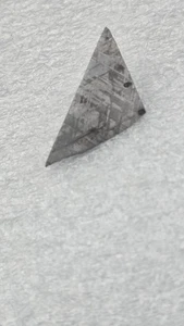30 GM ETCHED GIBEON IRON METEORITE THIN SLICE MUSEUM GDE RING NAMIBIA AFRICA - Picture 1 of 11