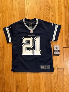 Ezekiel Elliott #21 Dallas Cowboys Nike On Field NFL Jersey (Toddler Large 7) - Picture 1 of 8