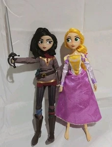 Disney Store Rapunzel Tangled Series Rapunzel & Cassandra Doll Set Of 2 - Picture 1 of 5