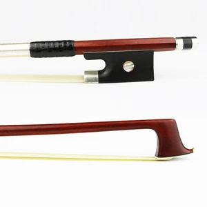 4/4 Full Size,Genuine Pernambuco Violin Bow Model Master,Sterling silver Thread - Picture 1 of 12