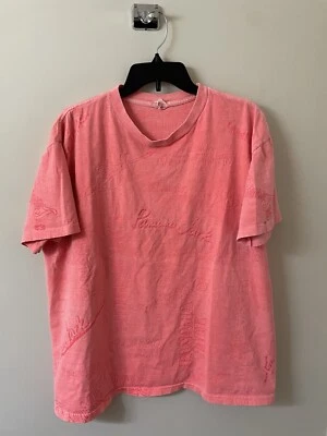 Vintage 80s Panama Jack Font Logo AOP Shirt One Size (XL) - Image 1 of 4