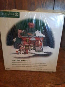 DEPT 56 NEW ENGLAND Village REVERE SILVER WORKS NEW.  - Picture 1 of 2