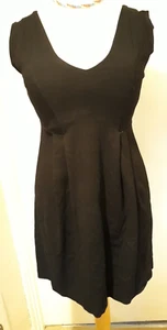 Zara Collection-Lovely black smart work formal dress 12 - Picture 1 of 4