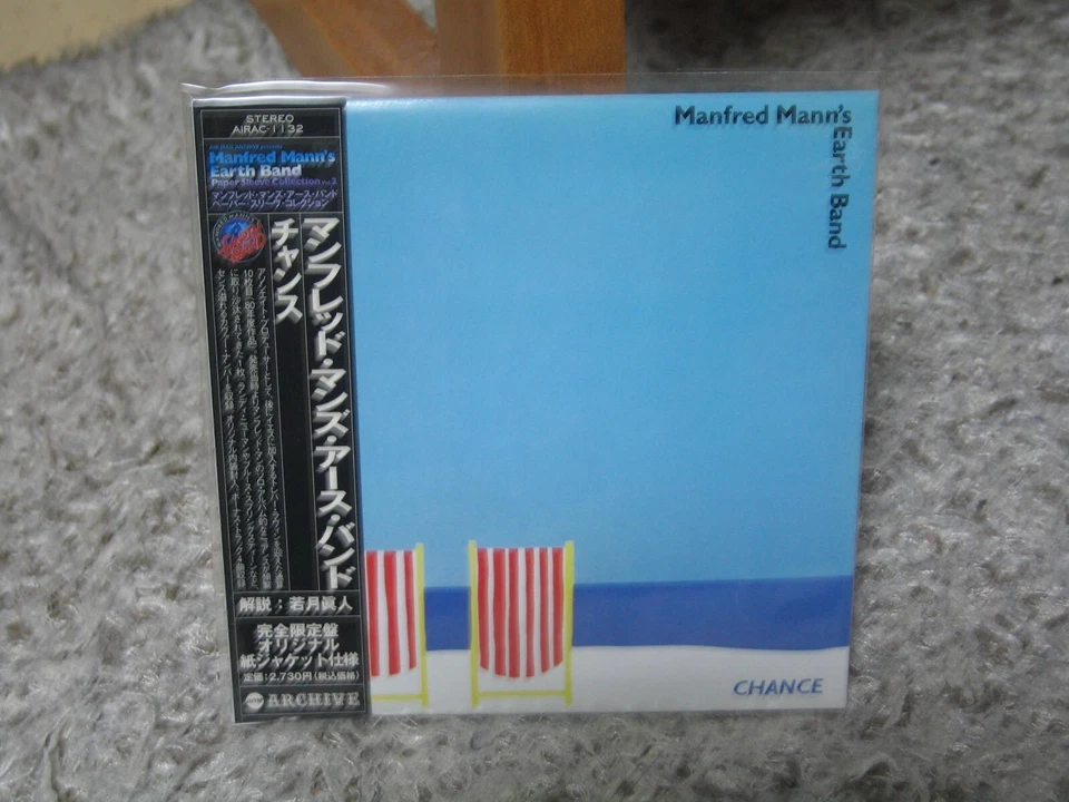 MANFRED MANN'S EARTH BAND CHANCE 4 BONUS REMASTER JAPAN RARE MINI-LP CD - Image 1 of 1