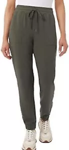 NWoT 32 Degrees Women's Cool Women's Twill Jogger Pant Size S $40 Khaki 1B078 - Picture 1 of 3