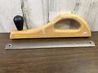Mac Tools Wooden Body File Holder & 1/2 Round Body File