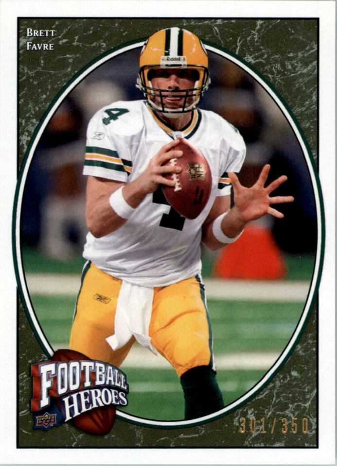 2008 Upper Deck Heroes Green Football Card Pick - Image 1 of 1