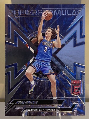 2022-23 Panini Donruss Elite Power Formulas JOSH GIDDEY Insert #7. OKC Thunder!! - Image 1 of 2