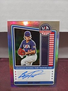 2023 Panini USA Baseball Stars And Stripes Brady Tygart Auto 80/100