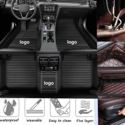 For Hyundai Sonata 1998-2025 Car Floor Mats Waterproof Auto Liner Carpets - Image 1 of 4