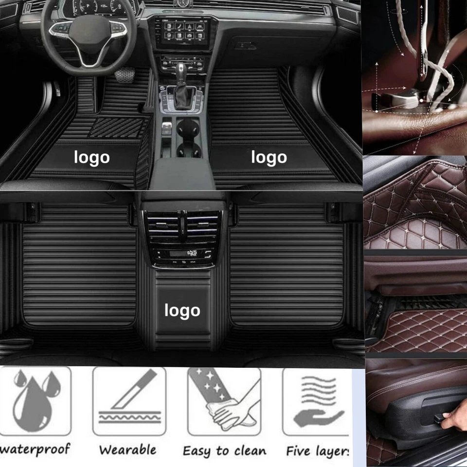 Alfombrillas de coche aptas para Suzuki todos los modelos alfombrillas de lujo impermeables personalizadas Foto 1 de 4