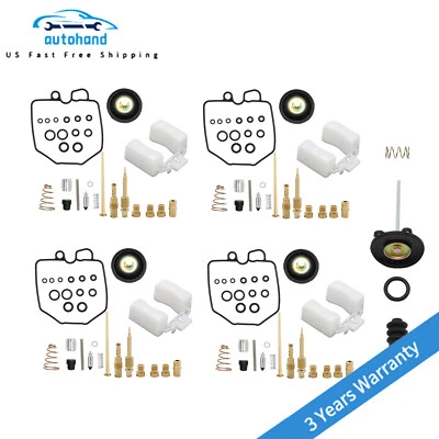 Ultimate Carburetor Rebuild Repair Kit w/plug For 80-1982 CB750C CB750K CB750SC - Imagem 1 de 4