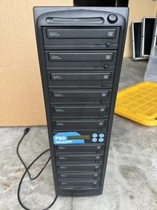 Pro Duplicator 1 to 11 CD DVD Duplicator Tested With Power Cable - Afbeelding 1 van 3
