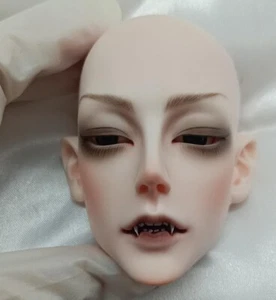 1/3 BJD Doll Head Gluino Vampire Only Head Normal Skin 1-Free Face Make UP+Eyes - Picture 1 of 4
