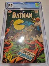 Batman #204 CGC 5.5 1968 Novick art SILVER Age 12 cent cover New Frame