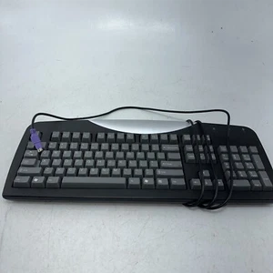 Vintage Gateway SK-9921 Standard PS/2 Computer Keyboard - Black & Gray - Picture 1 of 10