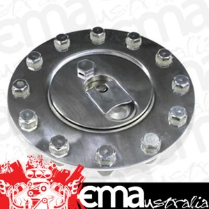 Aeroflow AF85-2000 Billet Aluminium Fuel Cap Polished-Gasket-Bolts - Picture 1 of 2