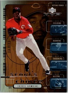 2000 Upper Deck MVP Baseball Scout's Choice #SC4 Travis Dawkins Baseball Card - Picture 1 of 2