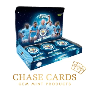 2023-24 Topps Blue Moon Manchester City Hobby Box - Zdjęcie 1 z 1