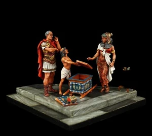 Museo Soldado de Hojalata (EXCELENTE) César y Cleopatra - Imagen 1 de 6