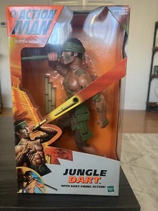 Vintage 1999 ACTION MAN Jungle Dart Firing 12" Action Figure - Picture 1 of 2