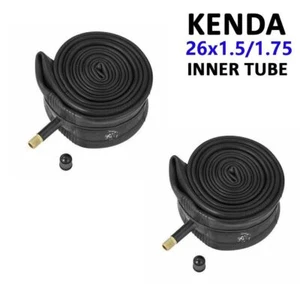 Kenda 26 x 1.5/1.75 Schrader Valve Tube Fits 26x1.9/2.125 Replacement - Picture 1 of 6