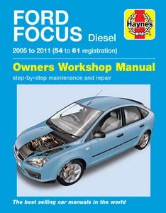 Ford Focus Diesel (05 - 11) 54 to 61 Haynes Repair Manual (Paperback) - Picture 1 of 10