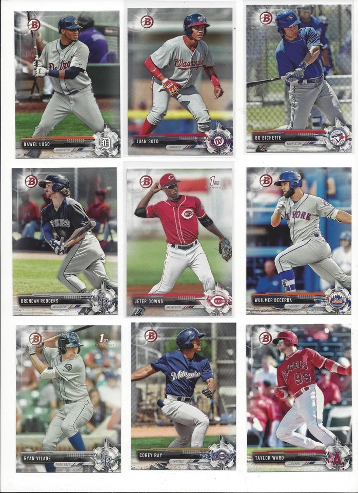 2017 BOWMAN DRAFT PAPER #BD1-200 (PROSPECTS, RC's, 1st cards) - WHO DO YOU NEED! - Image 1 of 1