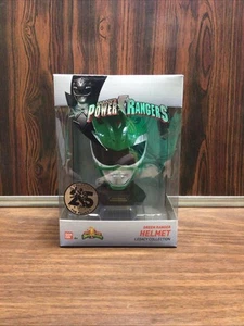 MIGHTY MORPHIN SABAN’S POWER RANGERS LEGACY GREEN RANGER HELMET 2018 Sealed. - Picture 1 of 9