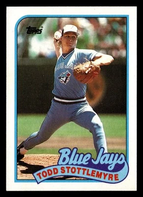 Todd Stottlemyre 1989 Topps #722 Toronto Blue Jays Baseball *144D - Image 1 of 2