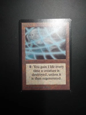 MTG Beta Edition Soul Net Vintage Legacy LP Magic The Gathering - Image 1 of 4