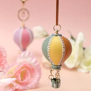 Mini Keychain Hot Air Balloon DIY Keychain Simple Car Key Ring Handmade Lanyard - Picture 1 of 26