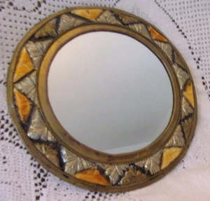 Artistic Mirror, 8" Round - Picture 1 of 6