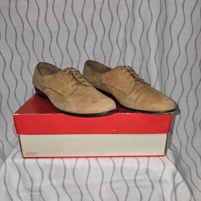 Женские коричневые замшевые оксфордские туфли на шнуровке Liz Claiborne размер 8,5 М - Изображение 1 из 4