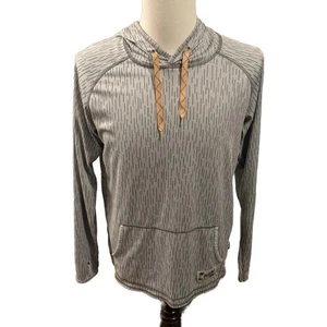 Howler Bros Men's Gray Camo Performance Hoodie Fishing Shirt M - Picture 1 of 5