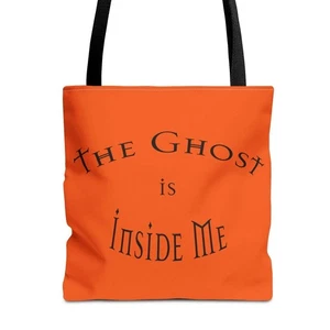 Bolso de Mano Cristiano Halloween, El Fantasma Está Dentro De Mí, Sátira De Halloween, Halloween - Imagen 1 de 25