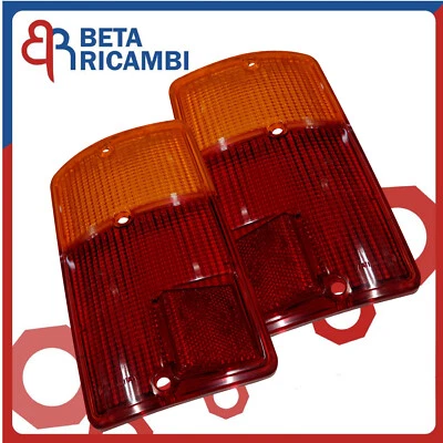 Lente Fanali Fanalino Stop Posteriori Dx Sx Fiat 126 Dal 1972 Al 1992 Coppia 2Pz - Immagine 1 di 4