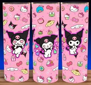 Kuromi Hello Kitty Pompompurin Keroppi cinnamoroll Coffee Cup Mug Tumbler 20oz - Picture 1 of 3