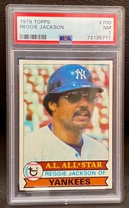 REGGIE JACKSON ๐ฅ 1979 Topps #700 ๐ฅ ๐ NM PSA 7 ๐ - Picture 1 of 2