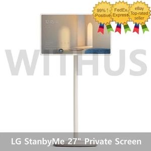 LG StanbyMe Private Screen 27" Moving Smart Touch Screen 27ART10CKPL_ - Picture 1 of 8