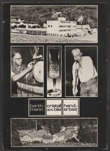 Regenhütte Barthmann Kristallbetriebe  Dorotheenhütte  Glasmacher .... - Bild 1 von 2