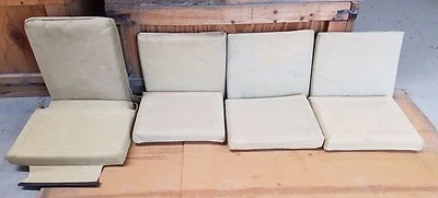  Kit de cojín de asiento bronceado HMMWV Humvee M998 4 hombres M1097/M1038/H1 AM GENERAL  Foto 1 de 4